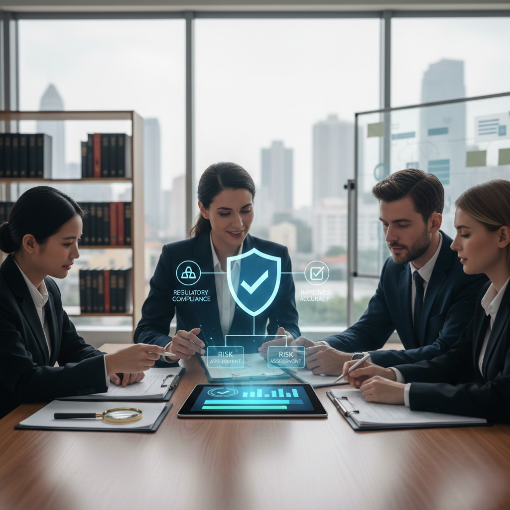 Improve accuracy and reduce risks during reviews and compliance checks.